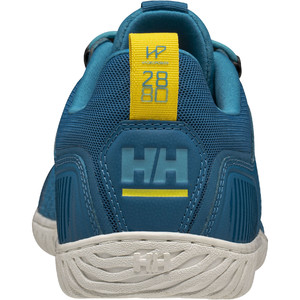 2022 Helly Hansen Hp Foil V2 Zapatos De Vela 11708 - Verde Azulado / Mar Caribe